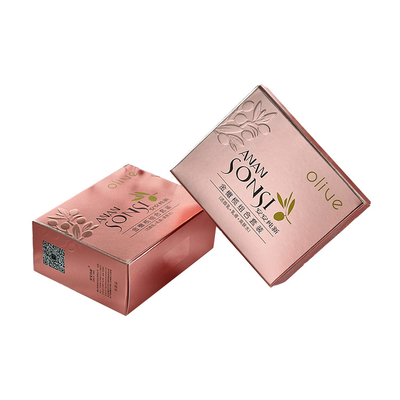 Pink Custom Clothing Packaging Boxes , Fashionable Garment Packaging Boxes