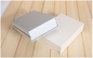 Magnetic Lid Closed Paper Packing Box OEM Book Shape Varnish Finishing