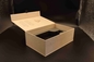 Magnets Closing Luxury Wine Box Packaging With Fabric Pull Tab