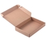 Sustainable Kraft Corrugated Box , Recyclable Shipping Packaging  Silk Screen Water Base Printing