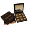 9 Color Greyboard Cosmetic Packing Box , eyeshadow palette box With Mirror And Film