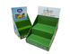 Desk PDQ Display Boxes For Toy Foods 1C Offset Printing Gloss Lamination