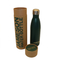 Kraft Paper Tube Packaging Box For 500ML Water Bottle Height 27.5cm X Dia 8cm