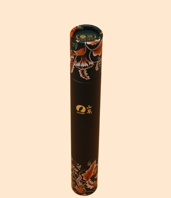 Round Paper Tube Packaging Box With UV Print PMS Printing Embossing